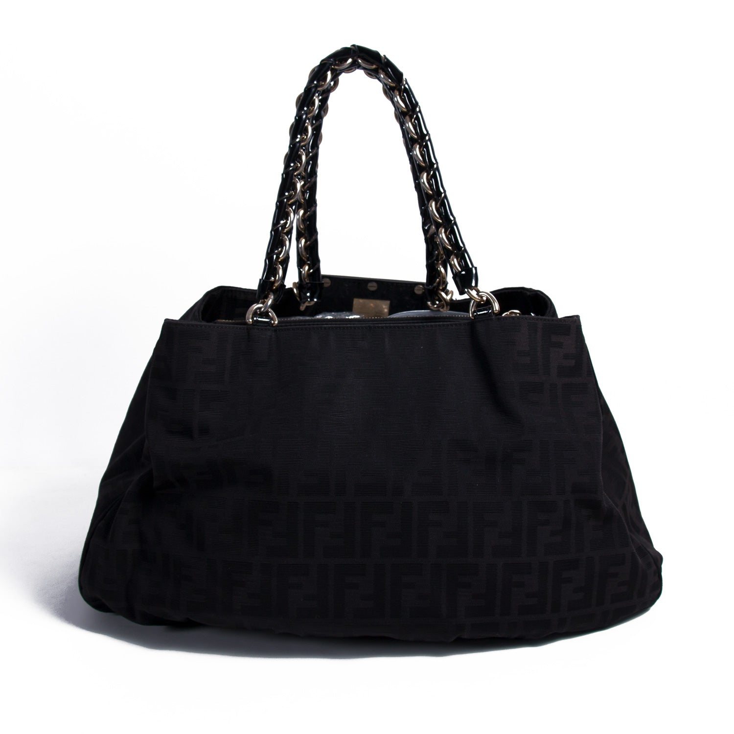 Shop authentic Fendi Mia Large Zucca Canvas Bag at revogue for just USD ...