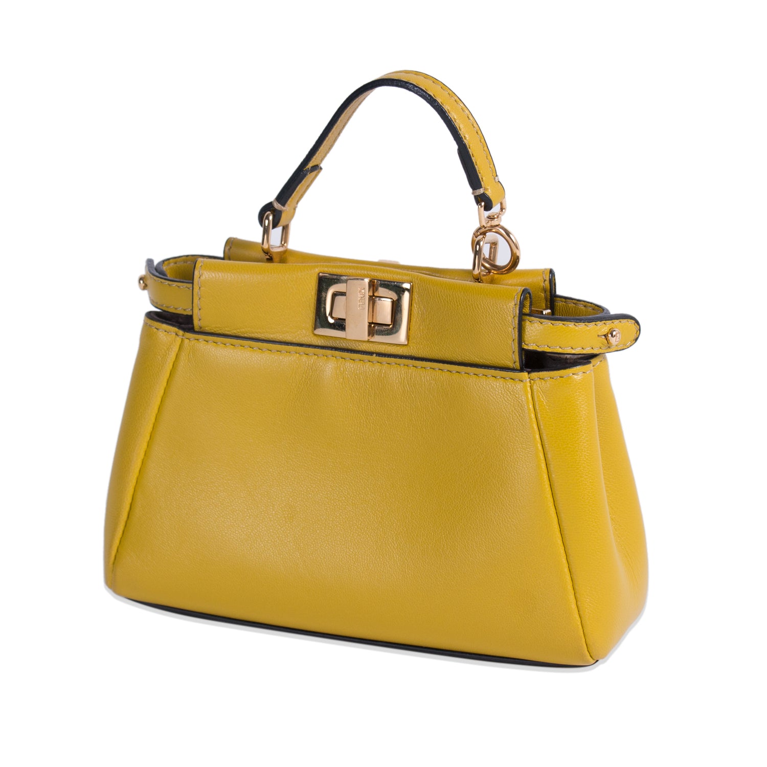 Shop authentic Fendi Micro Peekaboo Bag at revogue for just USD 1,100.00