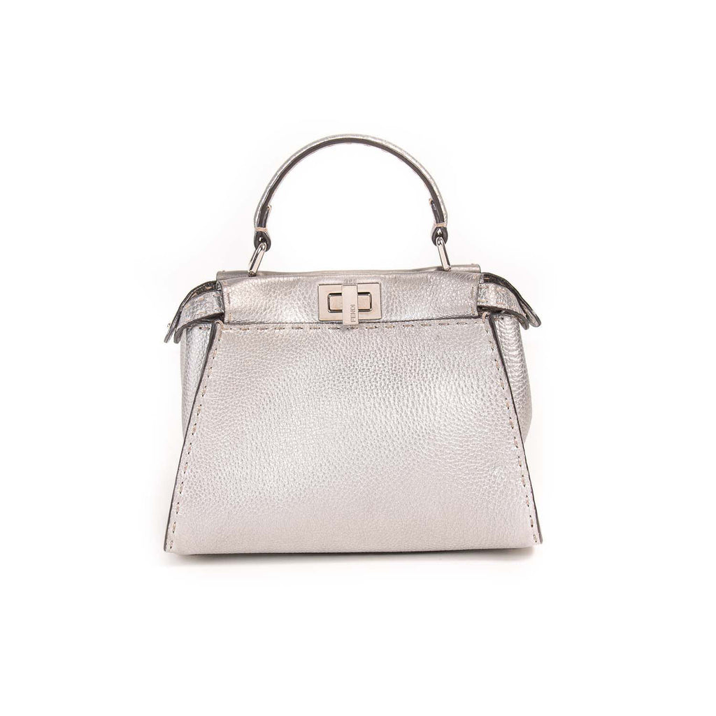 Shop authentic Fendi Peekaboo Selleria Mini Bag at revogue for just USD ...