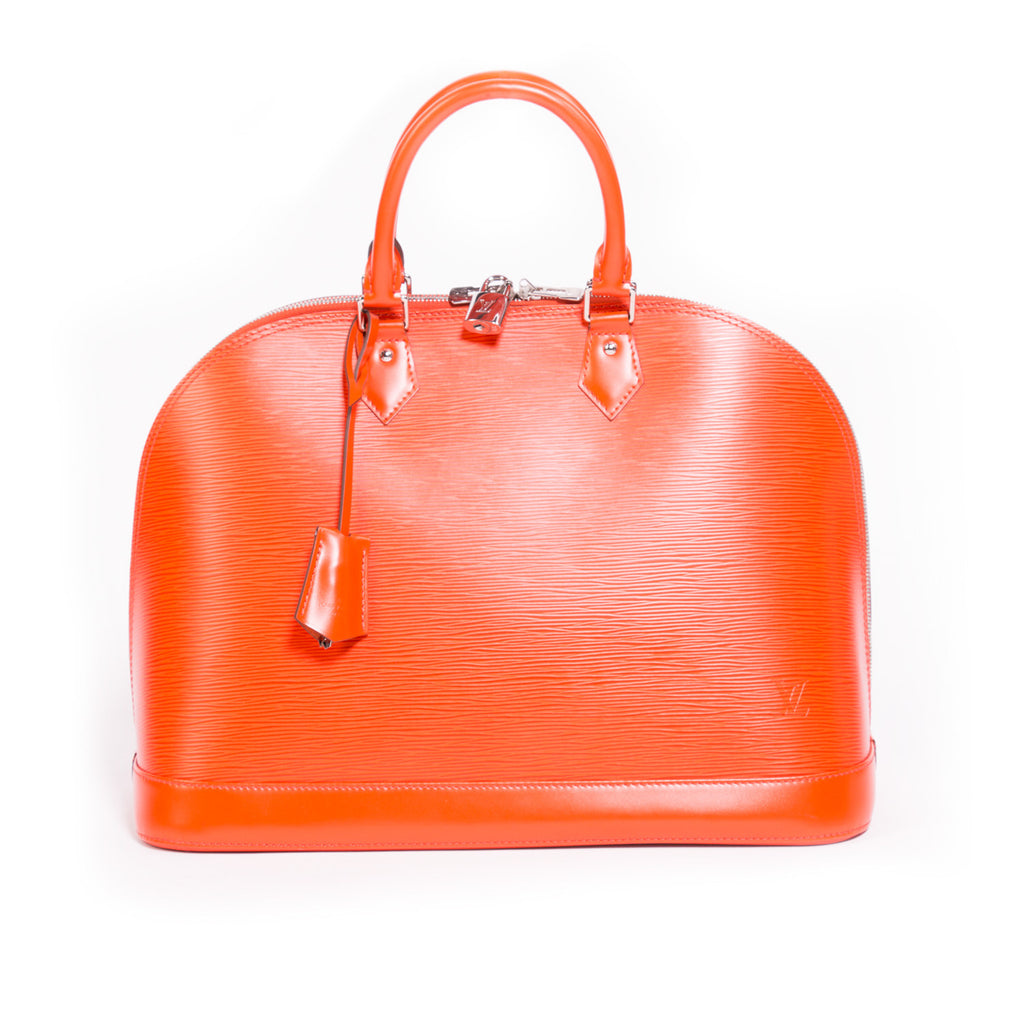 Louis Vuitton Alma BB Epi Orange SHW