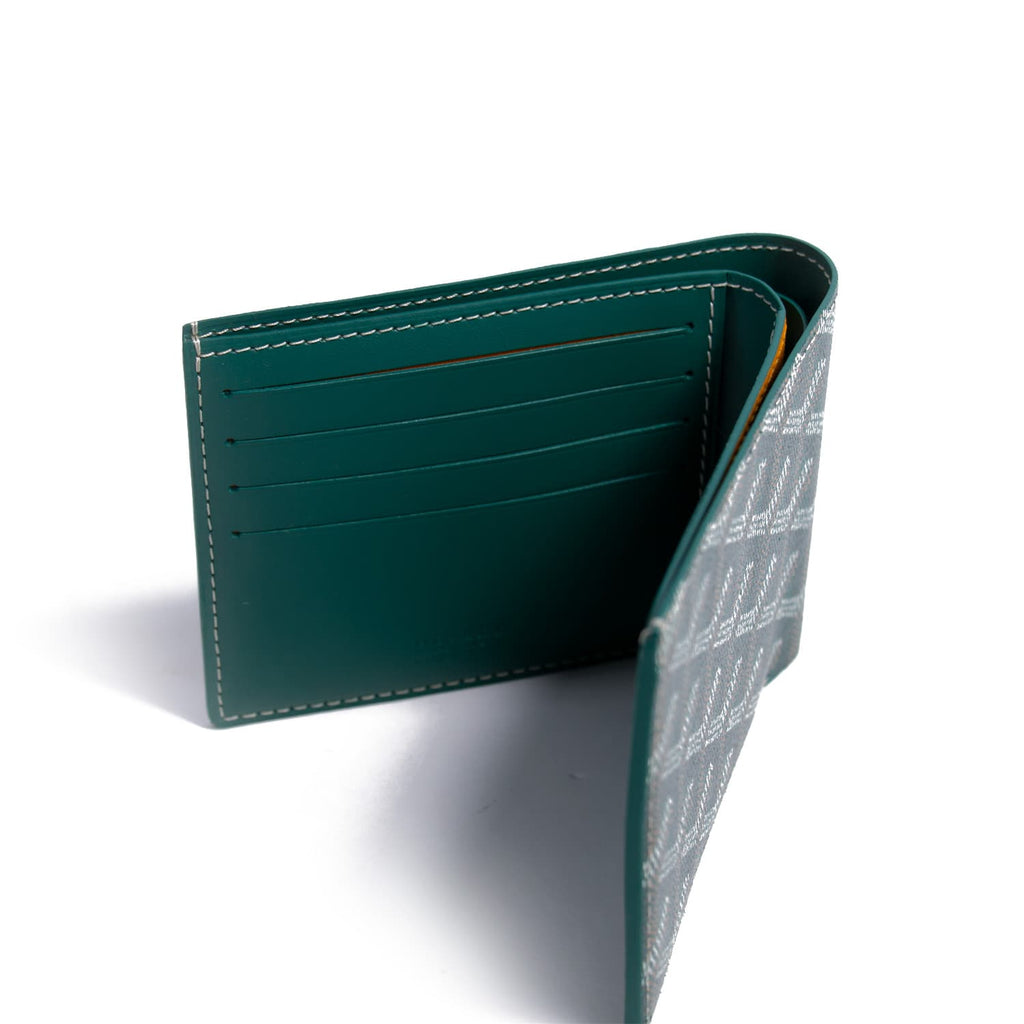 Goyard Slot Wallet Victoire Companion Goyardine Green