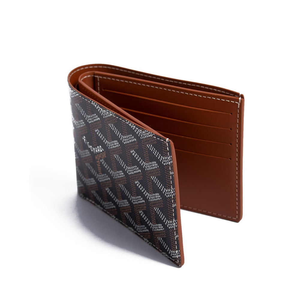 goyard wallet brown