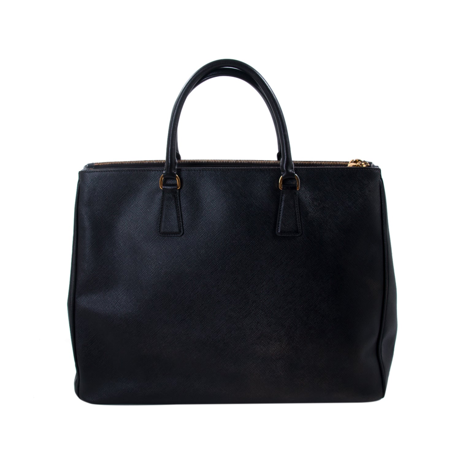 Shop authentic Prada Extra Large Lux Galleria Double Zip Tote at ...