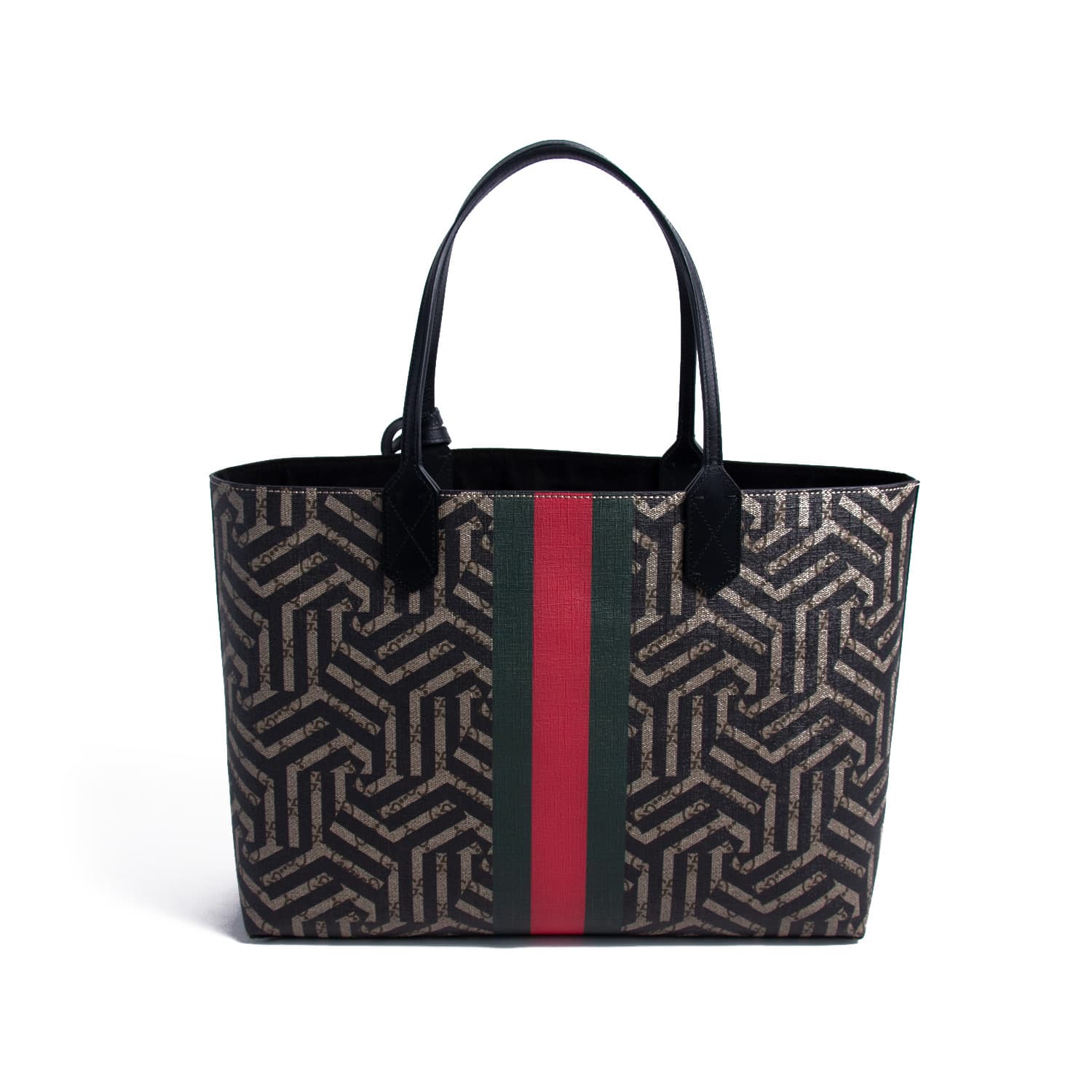 Shop authentic Gucci Caleido Web Bee Tote Bag at revogue for just USD ...