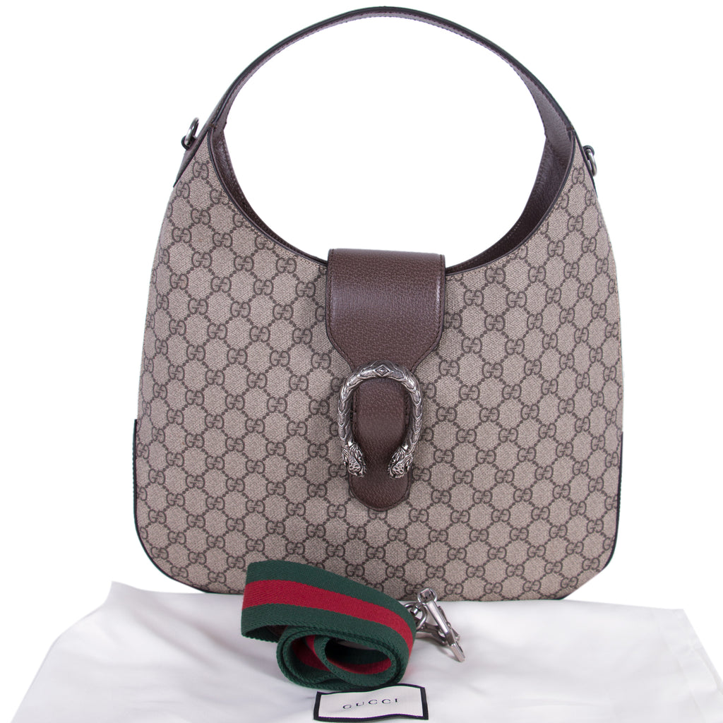 Shop authentic Gucci Dionysus Supreme Hobo Bag at revogue for just USD 1,650.00