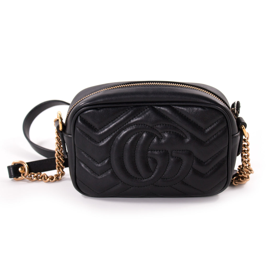 Shop authentic Gucci Marmont Matelassé Mini Bag at REVOGUE for just USD 870.00