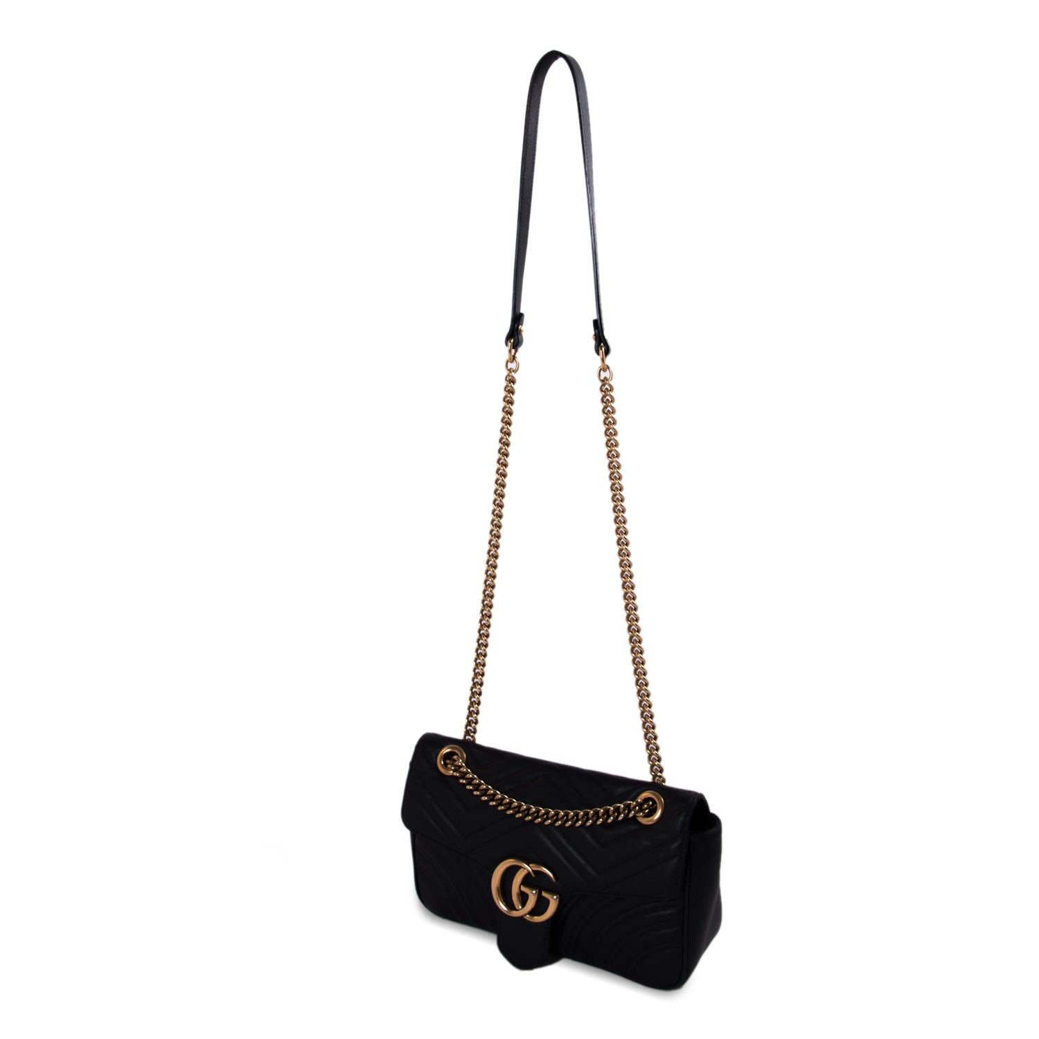 Shop authentic Gucci GG Marmont Small Metalassé Bag at revogue for just ...