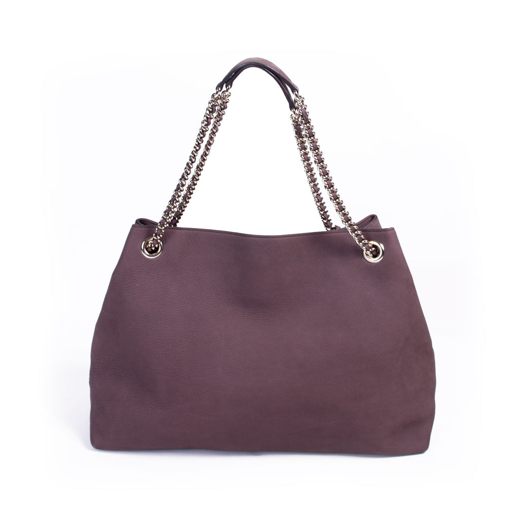 tote bag with chain strap