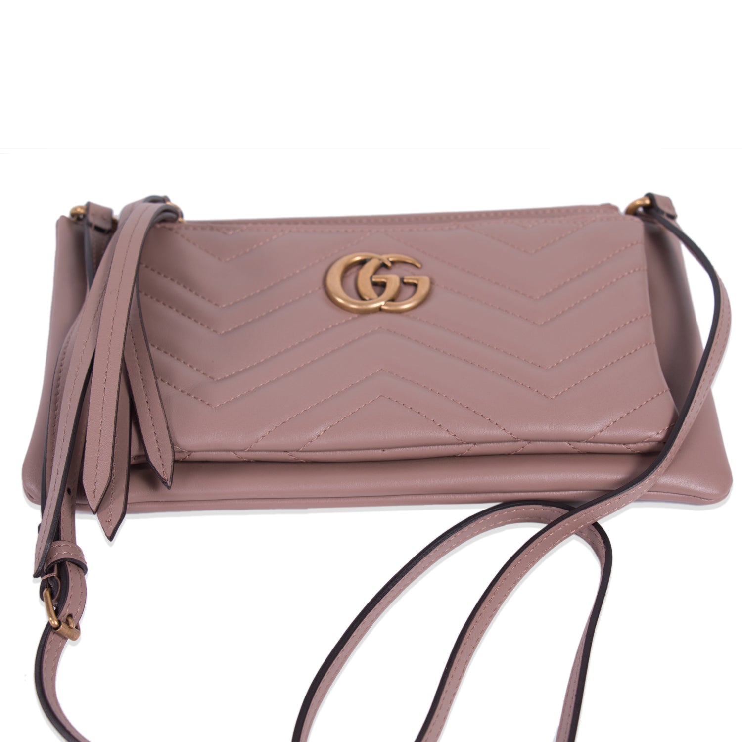 Shop authentic Gucci GG Marmont Mini Cross Body Bag at revogue for just ...