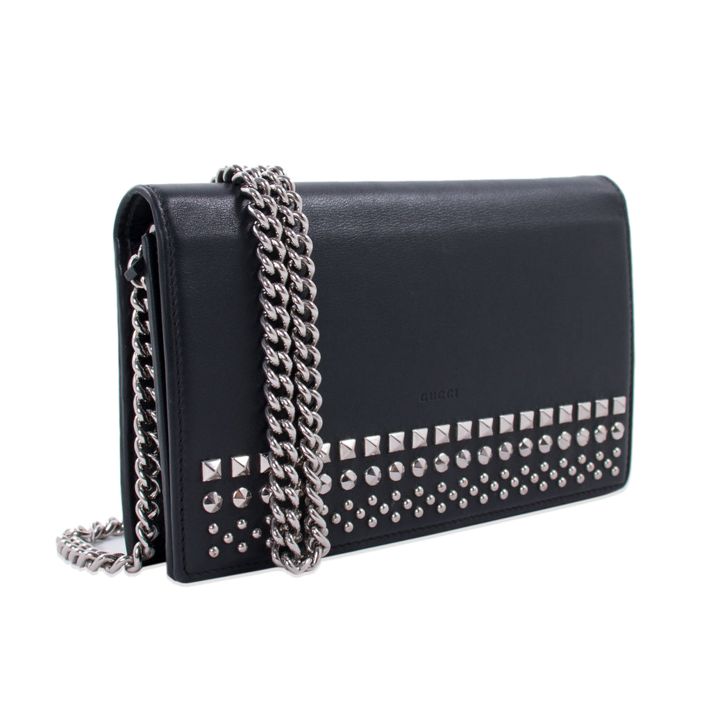 gucci studded purse