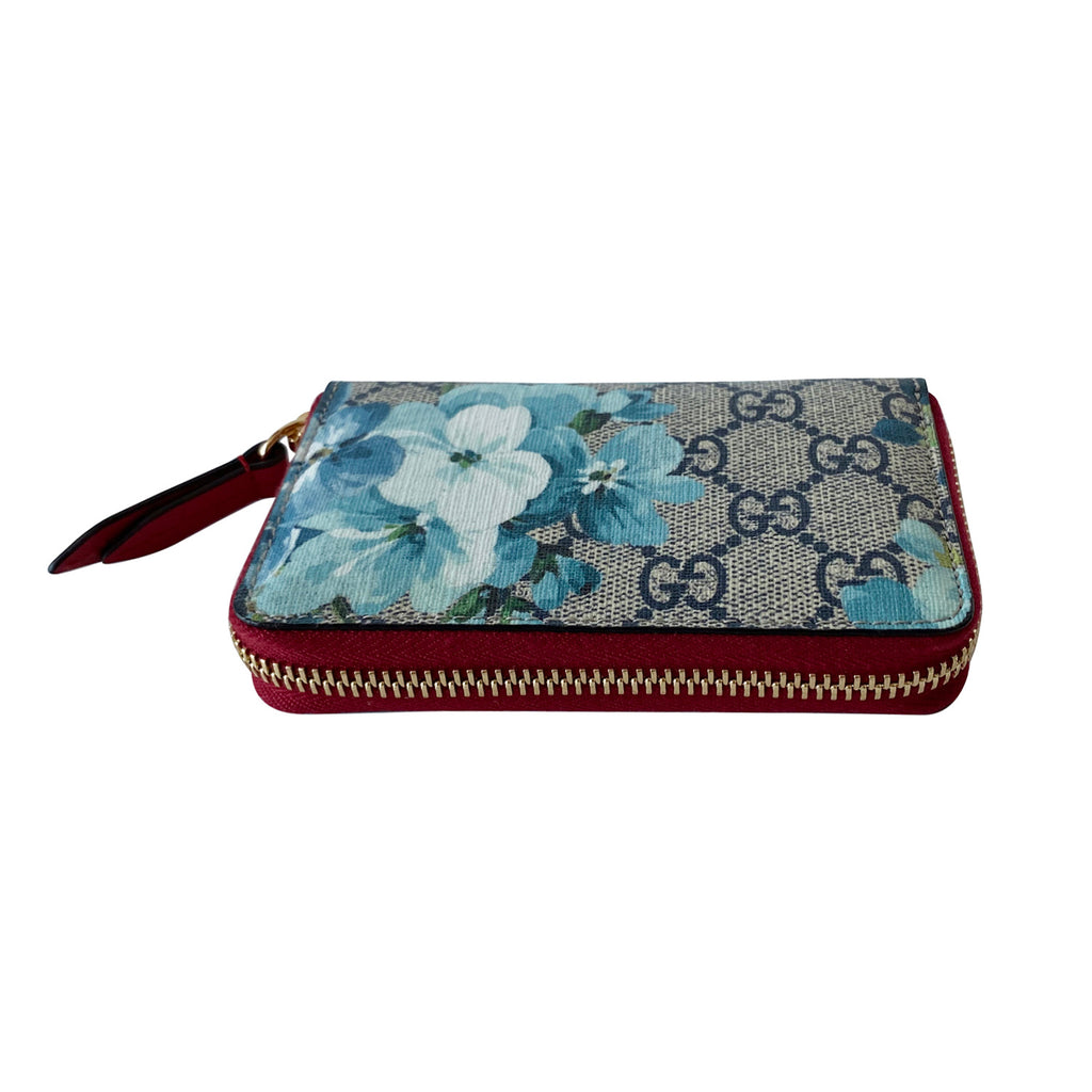 Shop Gucci Blooms Zipper Card Case at for just USD 400.00