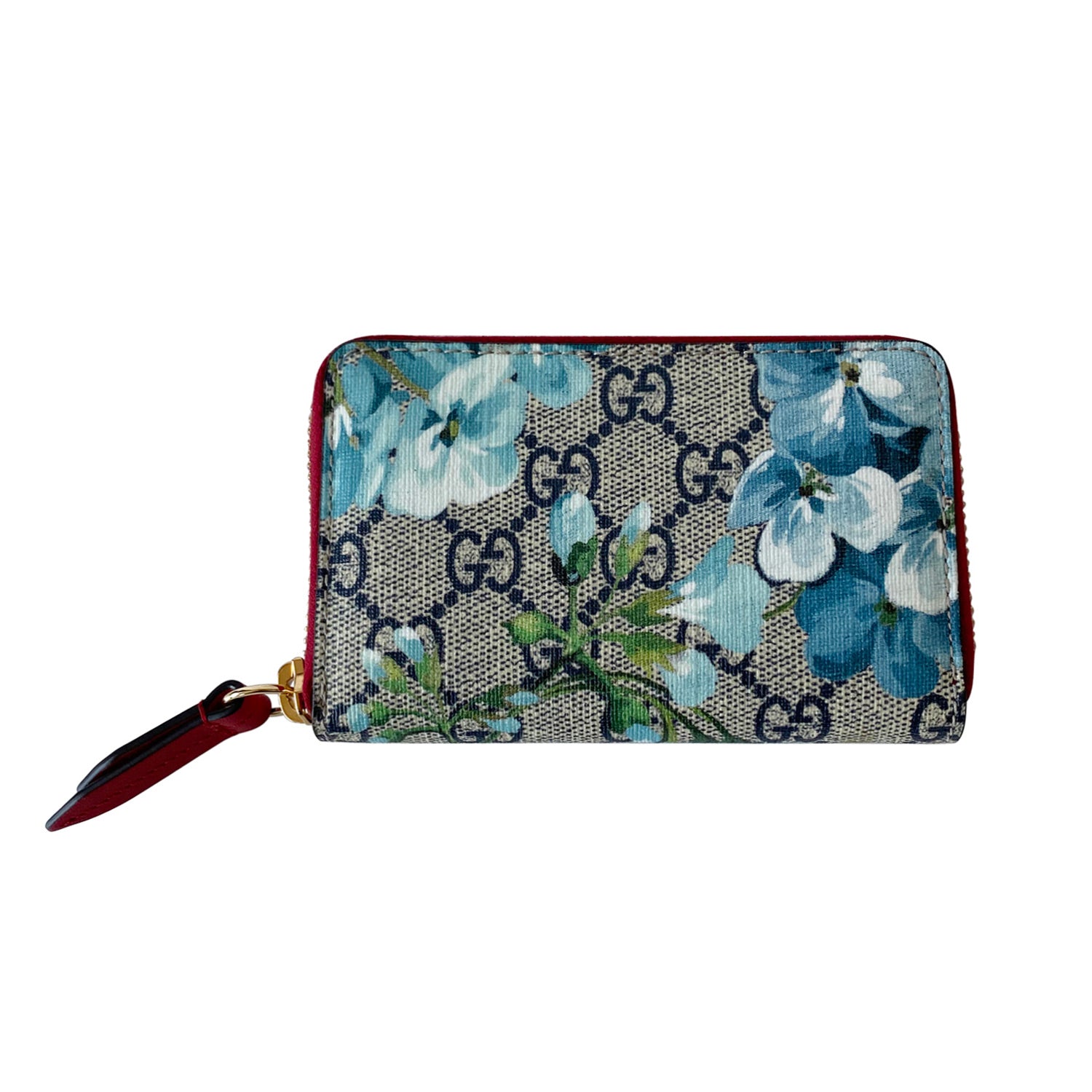 gucci floral wristlet