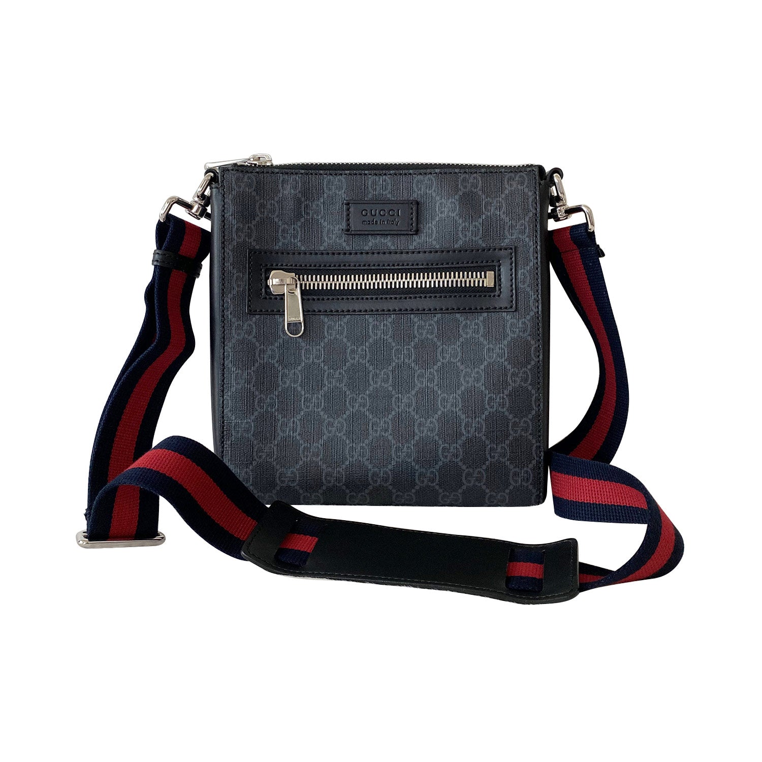 Shop authentic Gucci GG Leather Messenger Bag at revogue for just USD ...