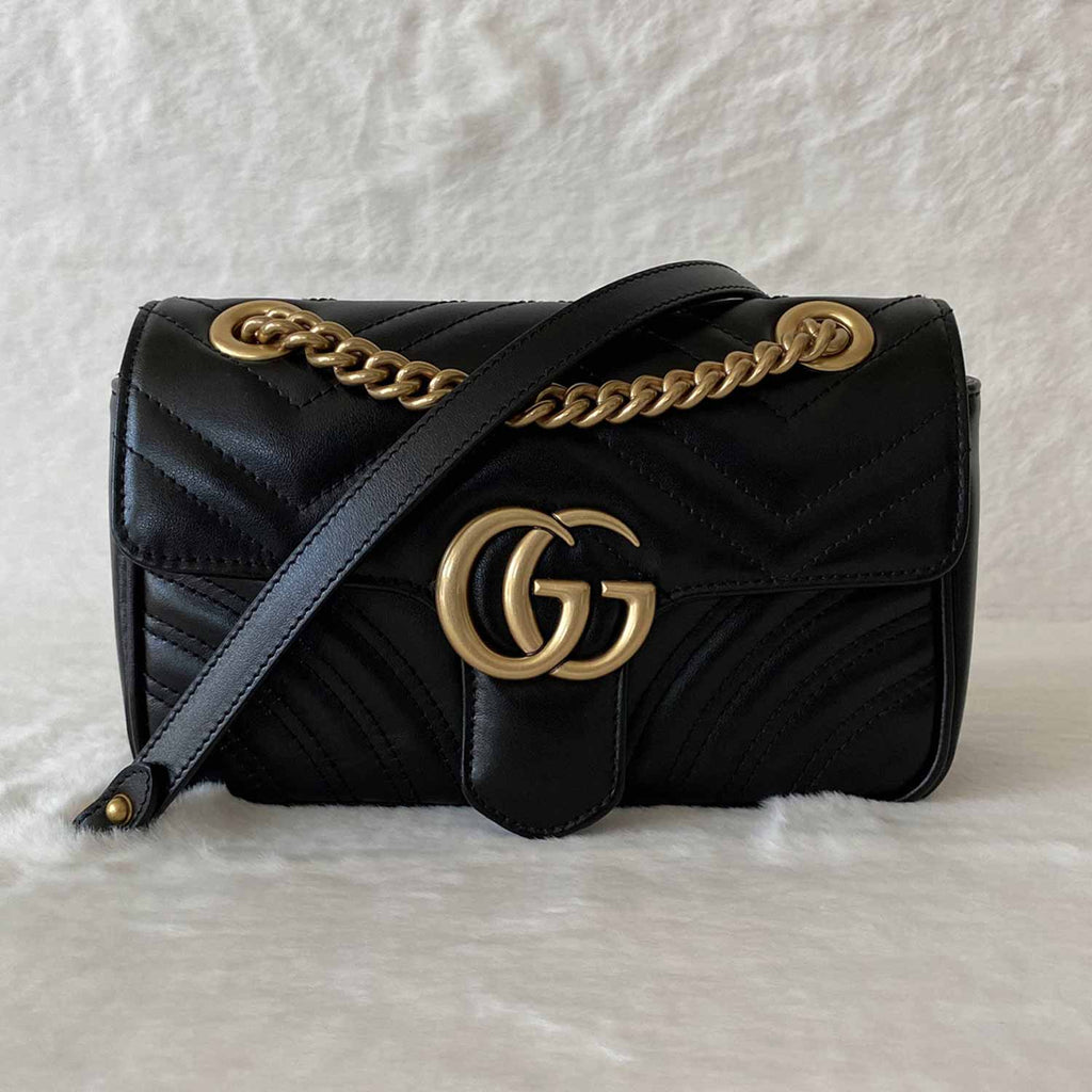 authentic gucci marmont matelasse