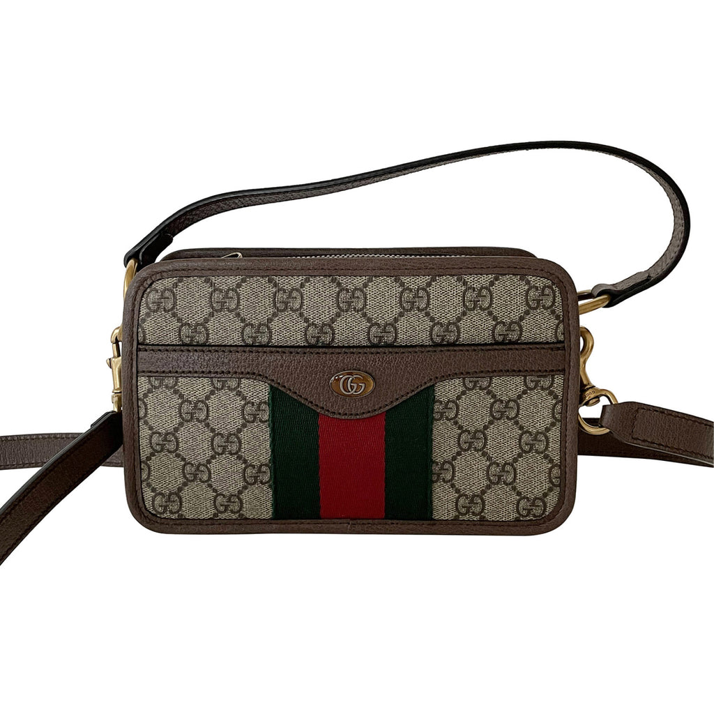 Shop authentic Gucci GG Ophidia Zip Mini Bag at revogue for just USD  1,
