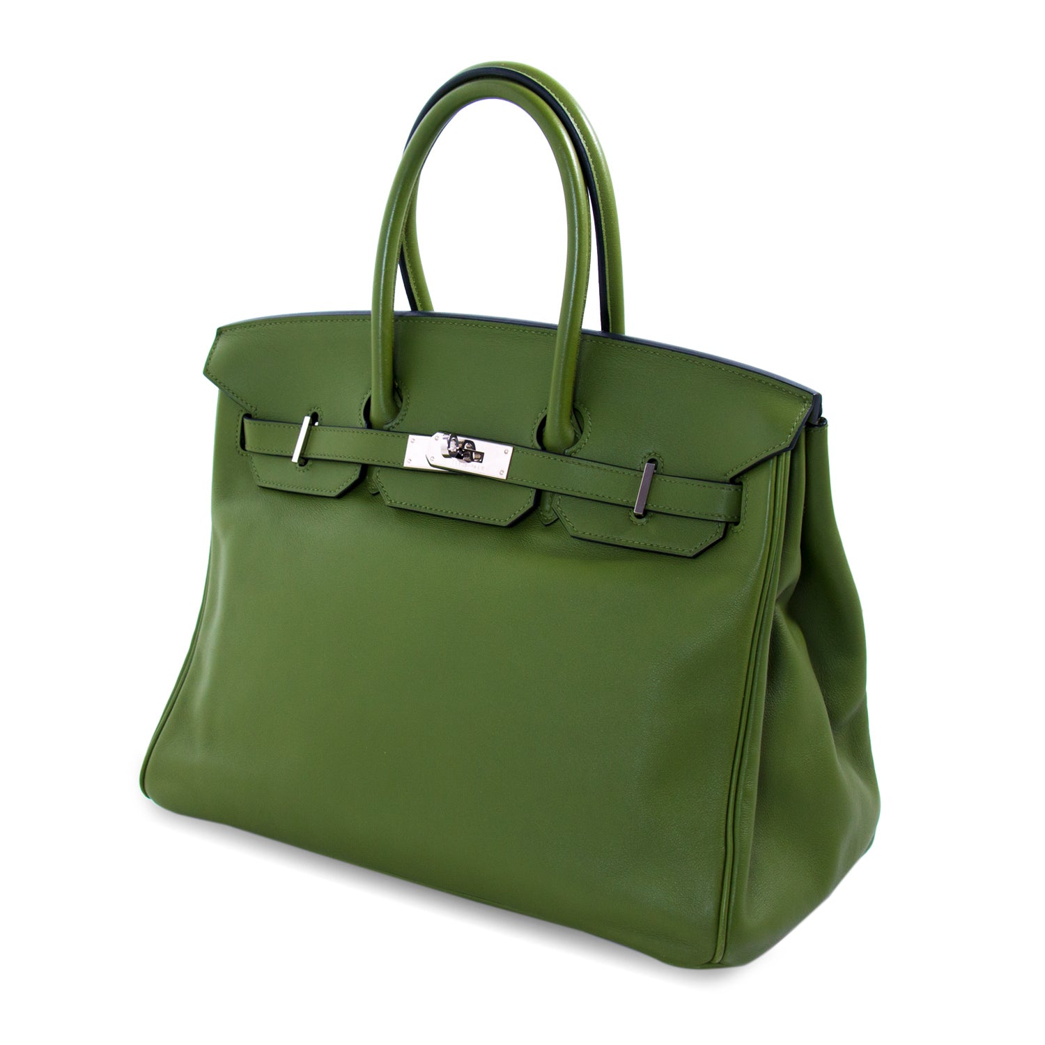 Shop authentic Hermès Birkin 35 Pelouse Swift at revogue for just USD ...