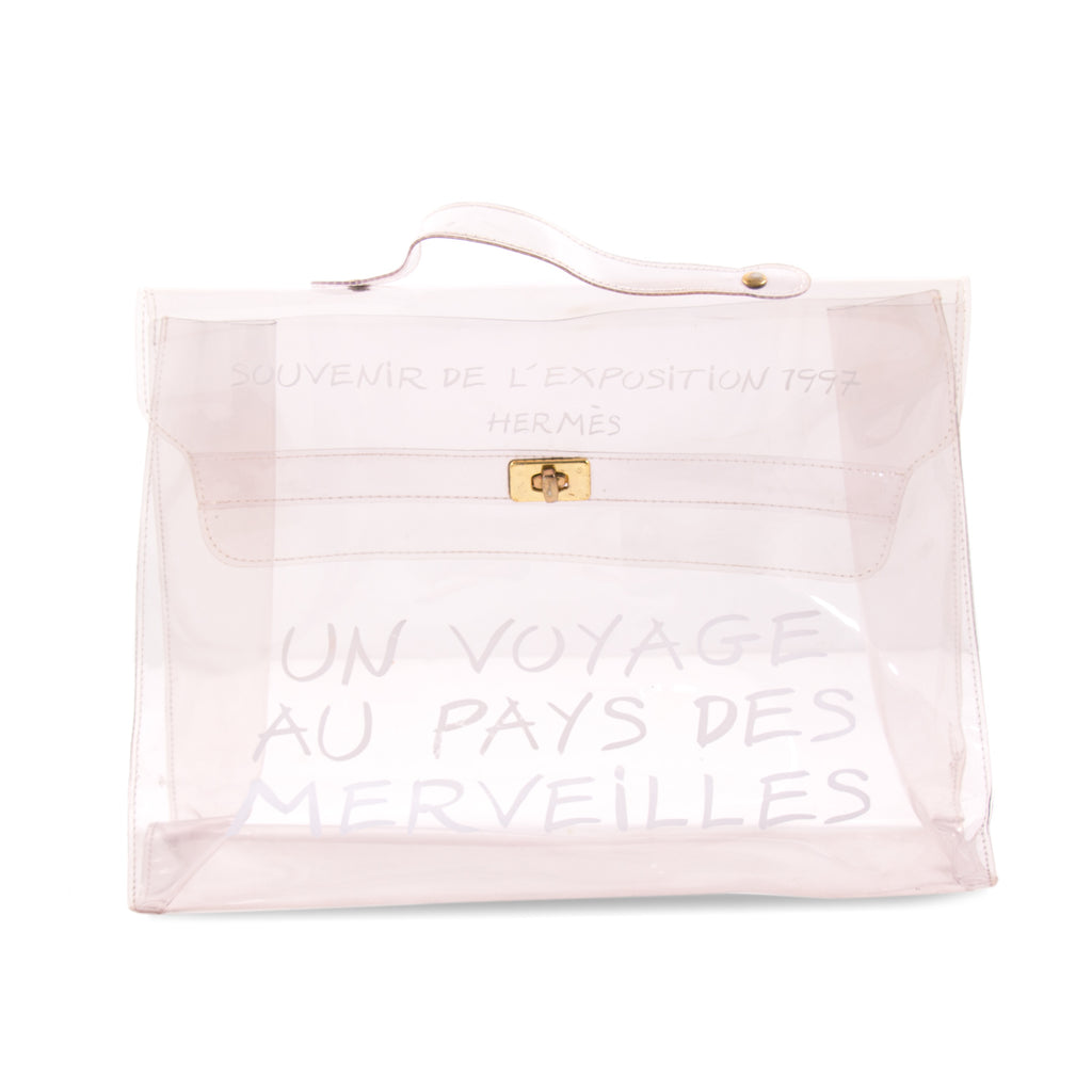 hermes kelly transparent