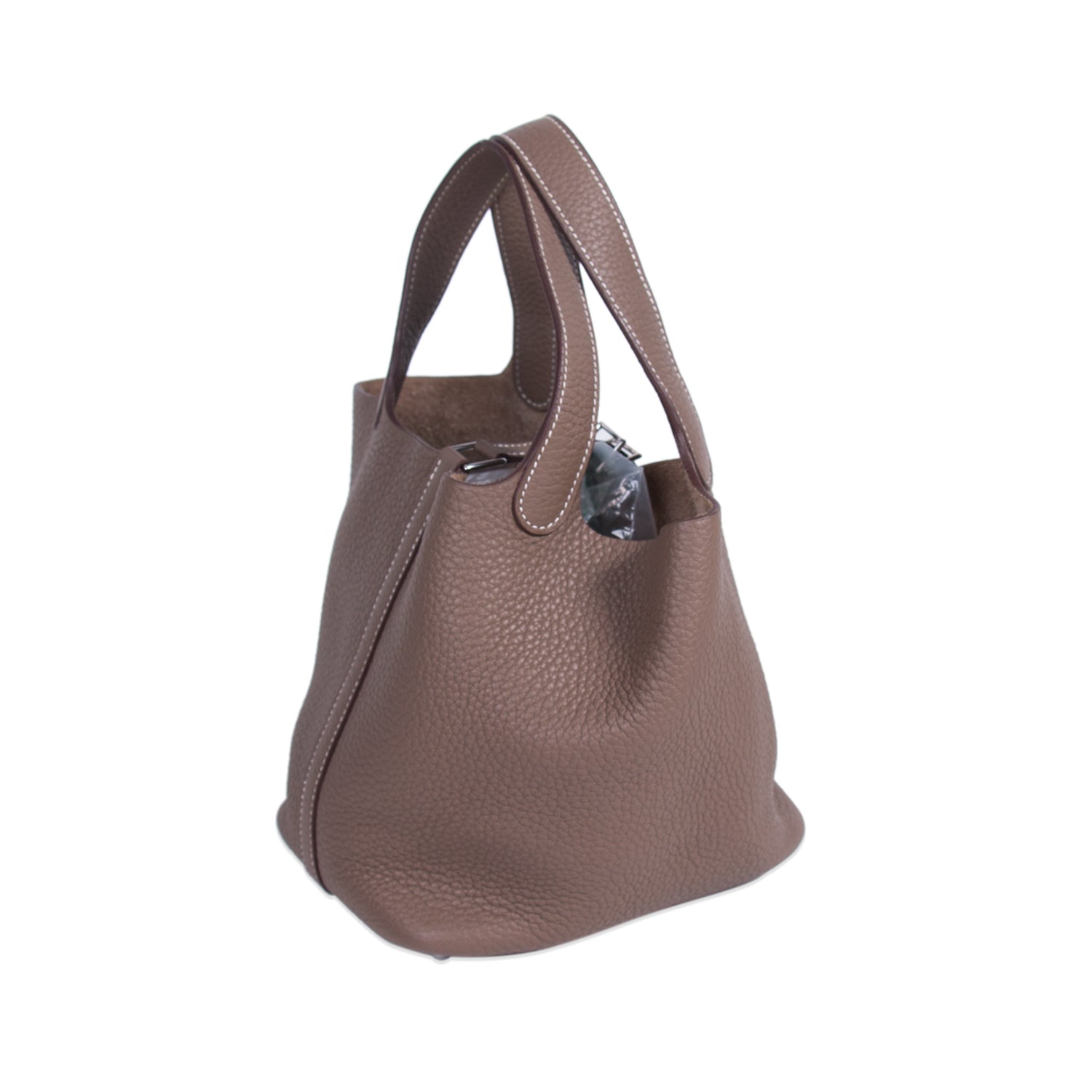 Shop authentic Hermès Picotin PM Etoupe Clemence at revogue for just ...