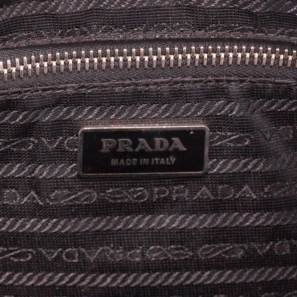Shop authentic Prada Crocodile Bauletto Bag at revogue for just USD 611.00