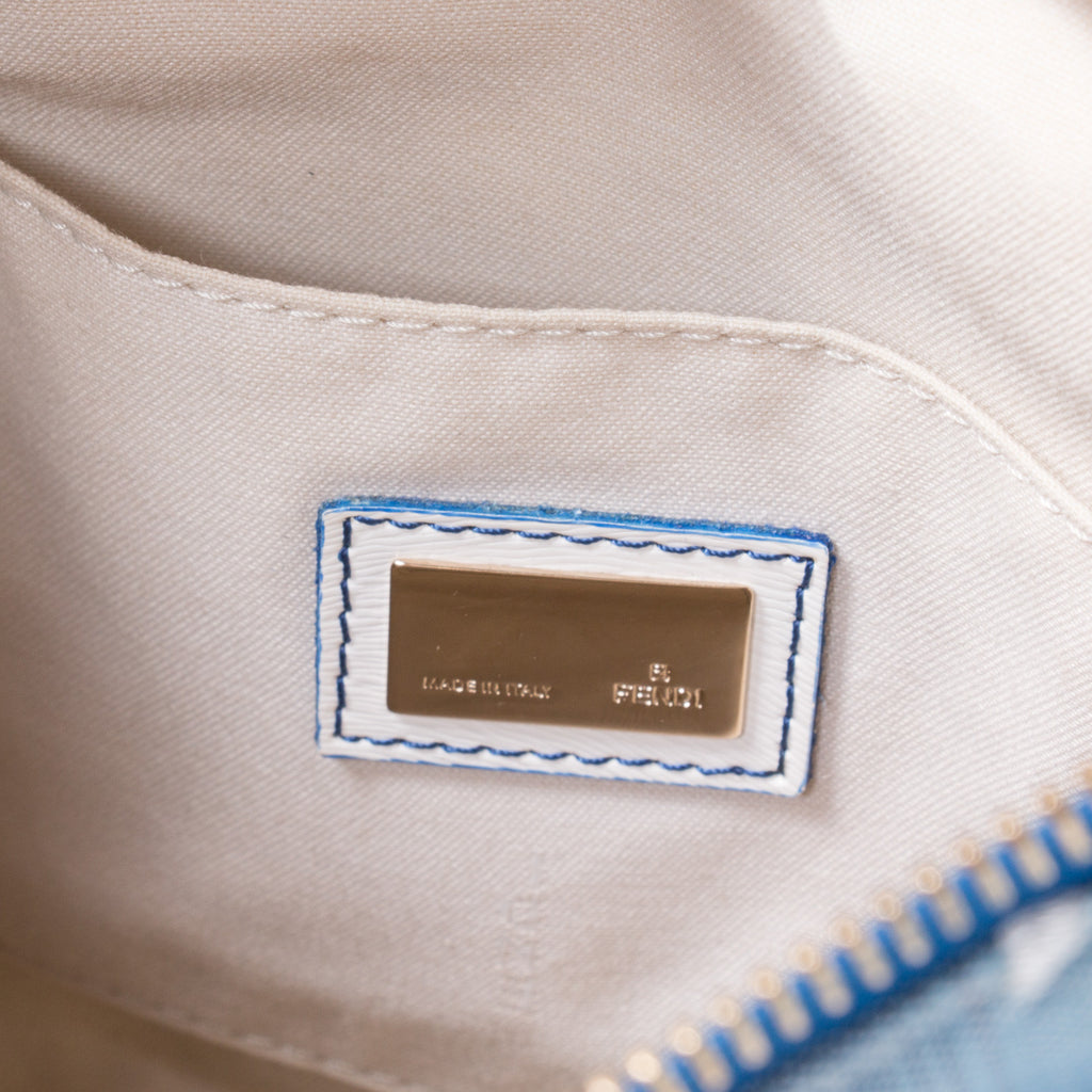 Shop authentic Fendi Mini Duffel Logo Bag at revogue for just USD 380.00