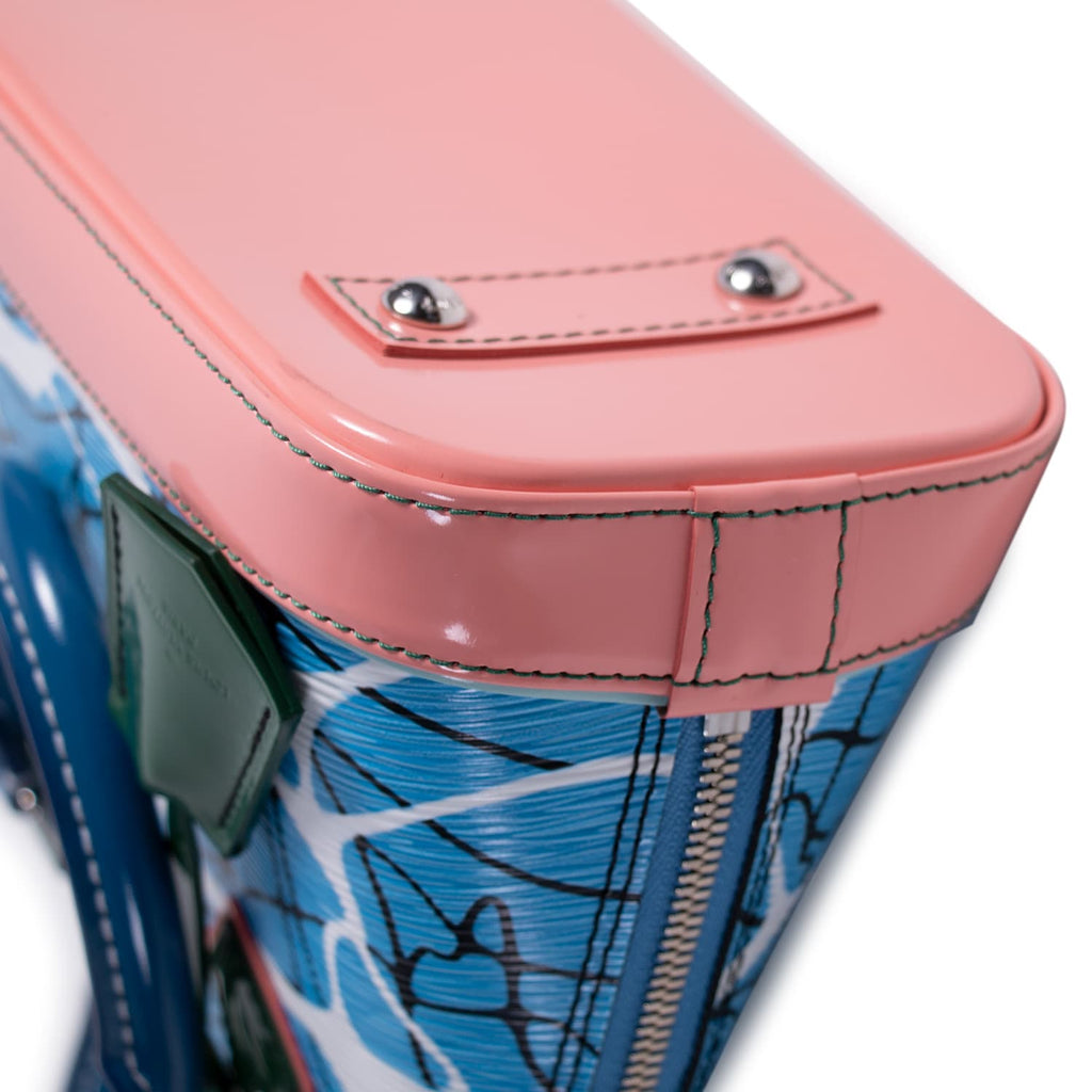 Shop authentic Louis Vuitton Aqua Print Epi Alma BB at revogue for just USD 1,550.00