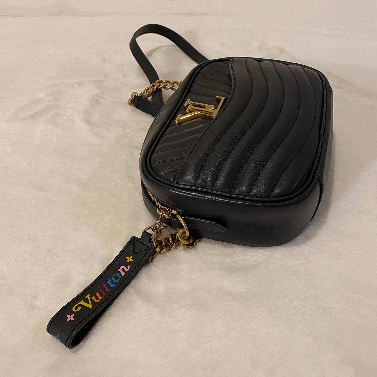 Shop authentic Louis Vuitton New Wave Camera Bag at revogue for just ...