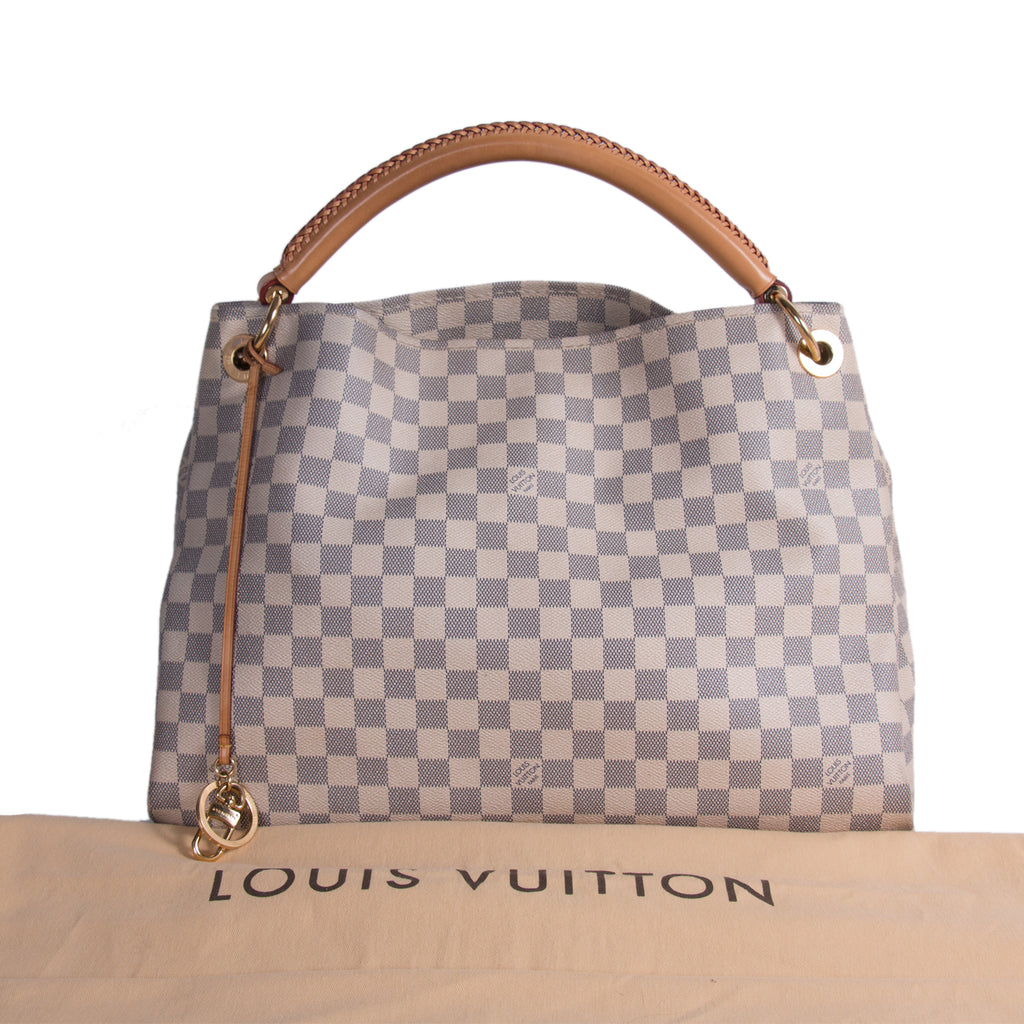Shop authentic Louis Vuitton Damier Azur Artsy MM at revogue for just USD 900.00