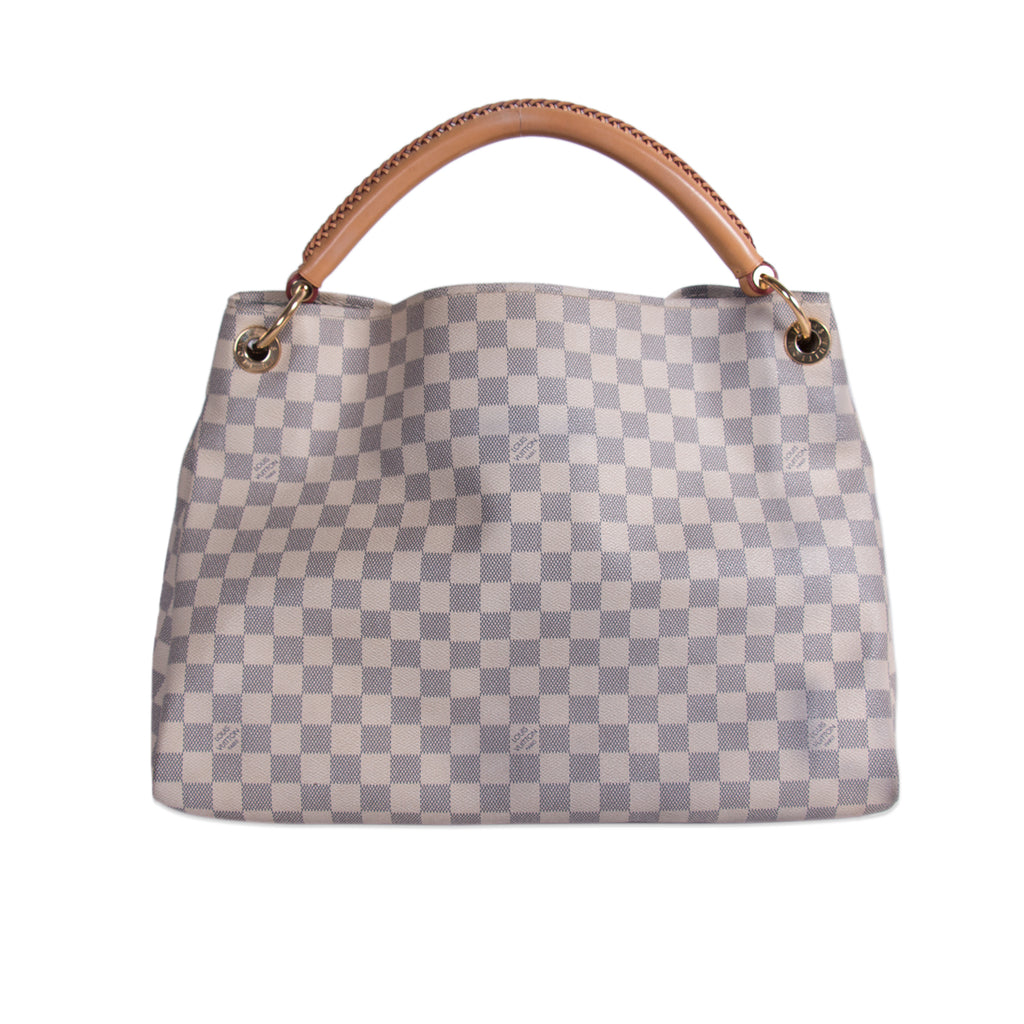 Shop authentic Louis Vuitton Damier Azur Artsy MM at revogue for just USD 900.00