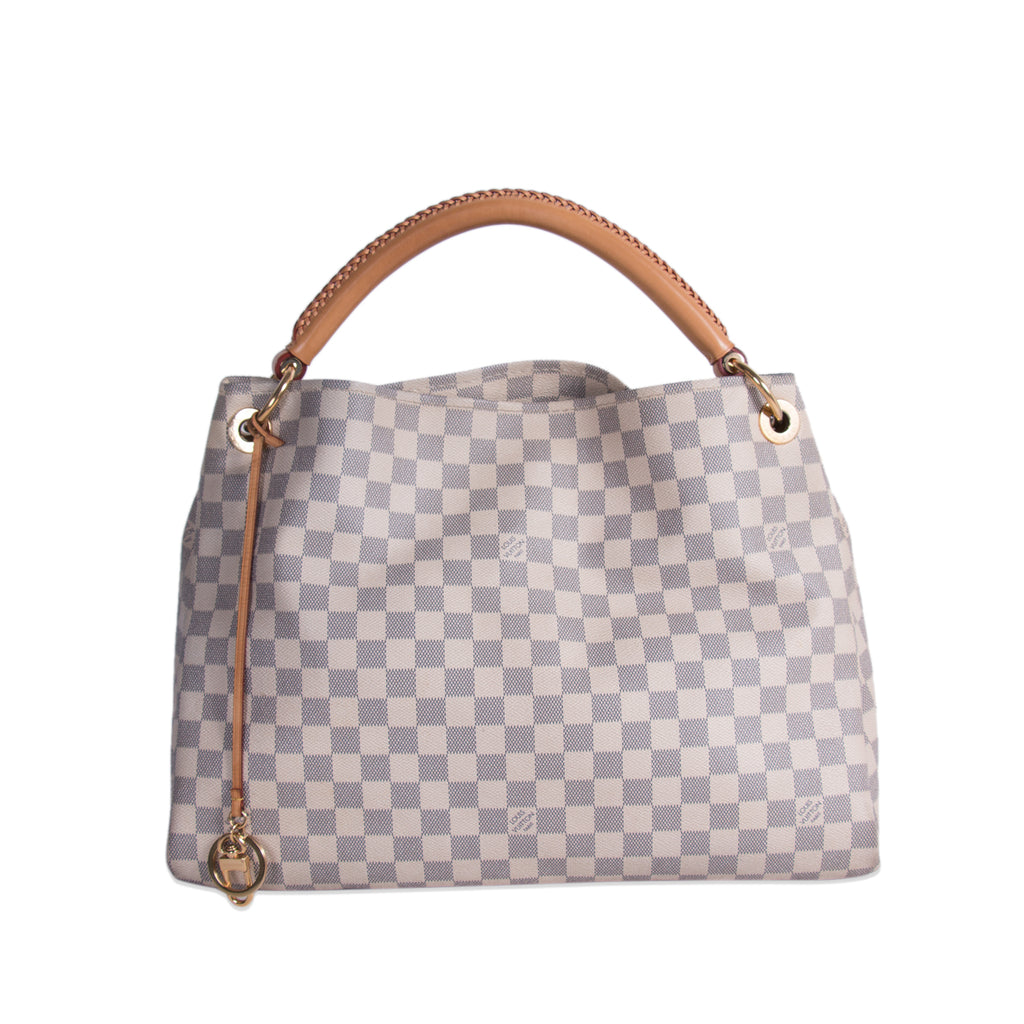 Shop authentic Louis Vuitton Damier Azur Artsy MM at revogue for just USD 900.00