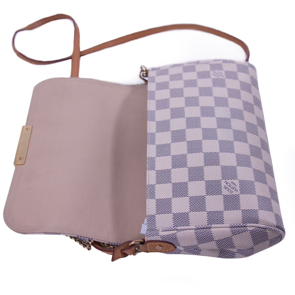 Shop authentic Louis Vuitton Damier Azur Favorite MM at revogue for just USD 675.00