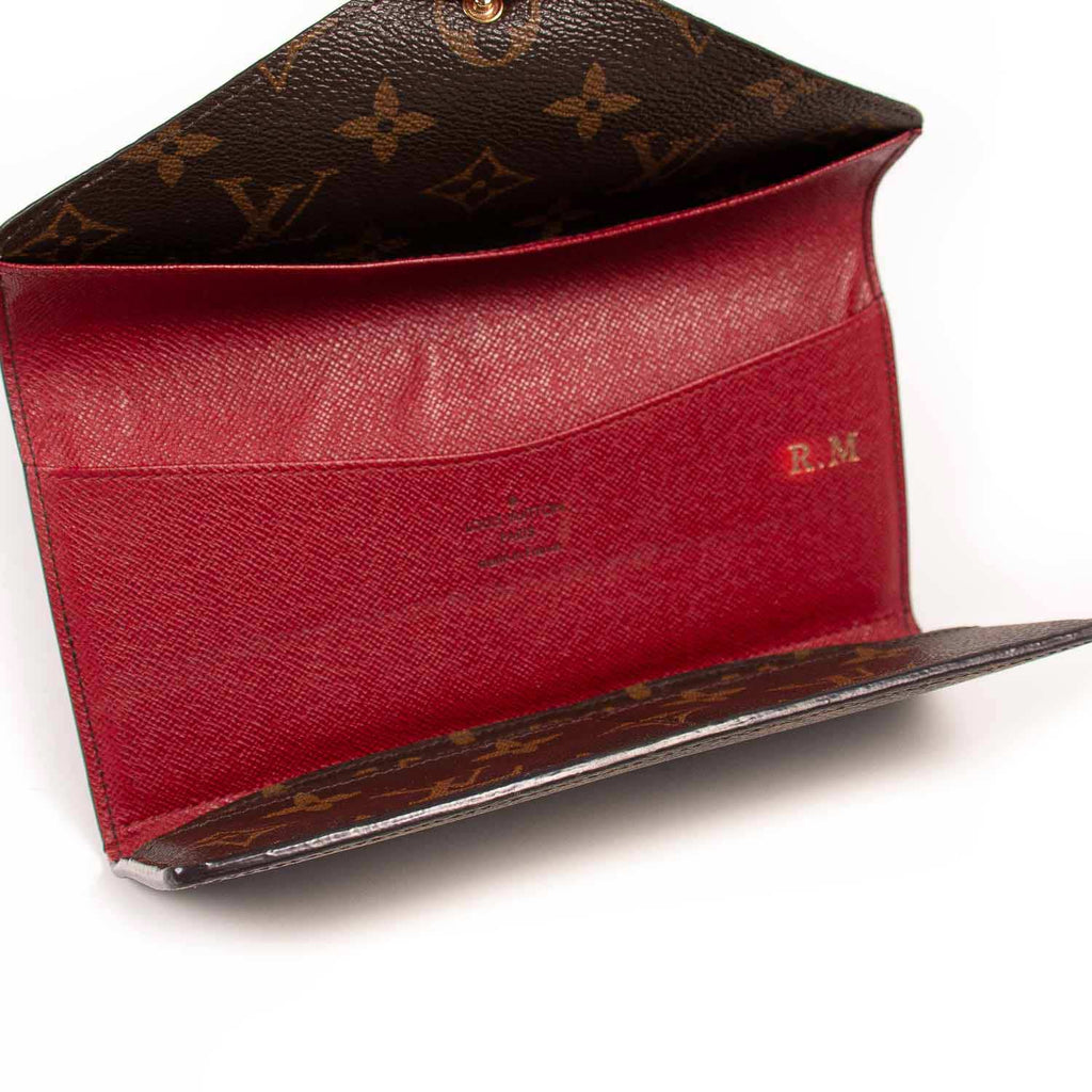 Shop authentic Louis Vuitton Monogram Josephine Wallet at revogue for just USD 340.00