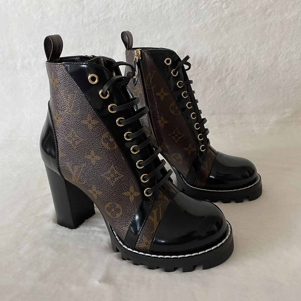 Shop authentic Louis Vuitton Star Trail Ankle Boot at revogue for just ...