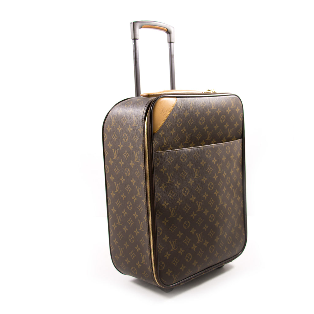 Sold at Auction: LOUIS VUITTON MONOGRAM PEGASE 45 ROLLING LUGGAGE