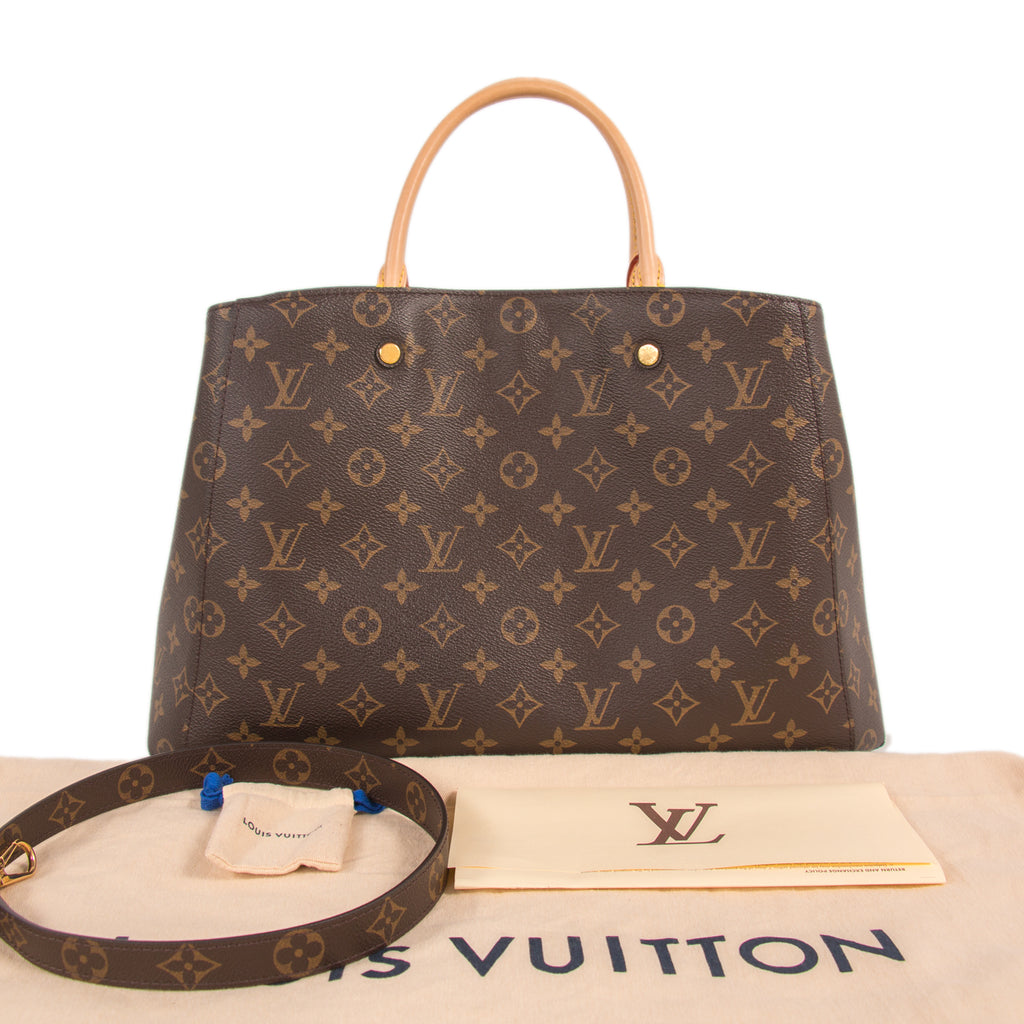 Shop authentic Louis Vuitton Monogram Montaigne GM at revogue for just USD 1,750.00