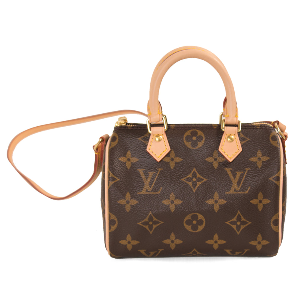 Louis Vuitton Monogram Empreinte Stardust Nano Speedy Bandouliere