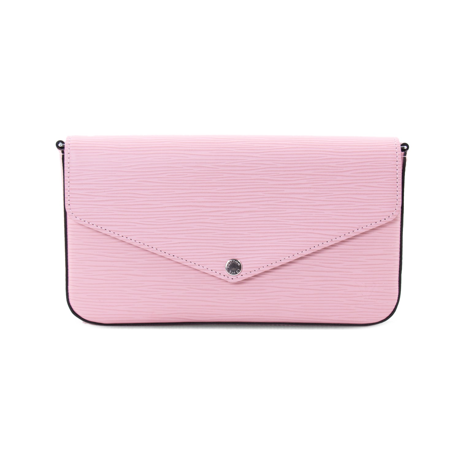 Louis Vuitton LV pink leather Felicie pochette ref.683719 - Joli Closet