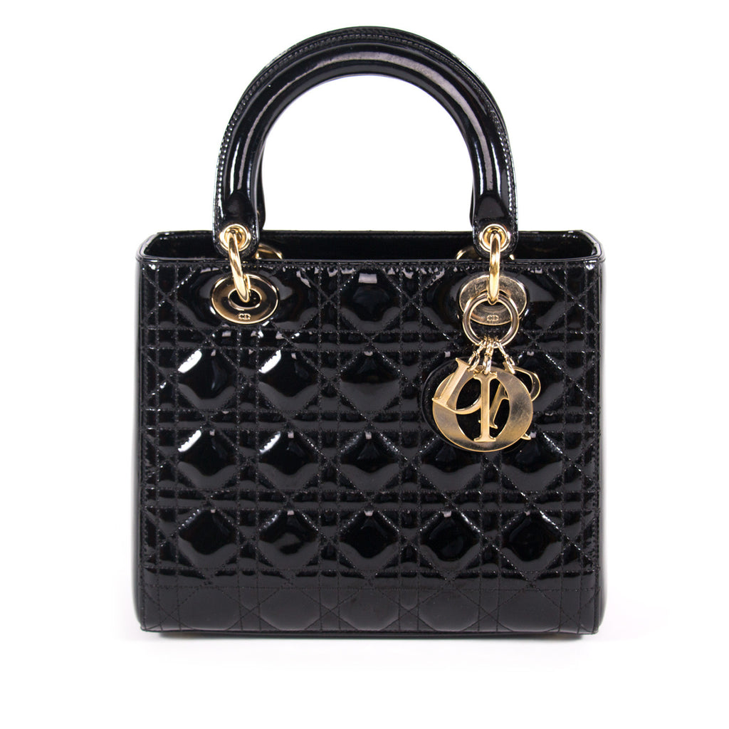 Shop authentic Christian Dior Medium Lady Dior at revogue for just USD