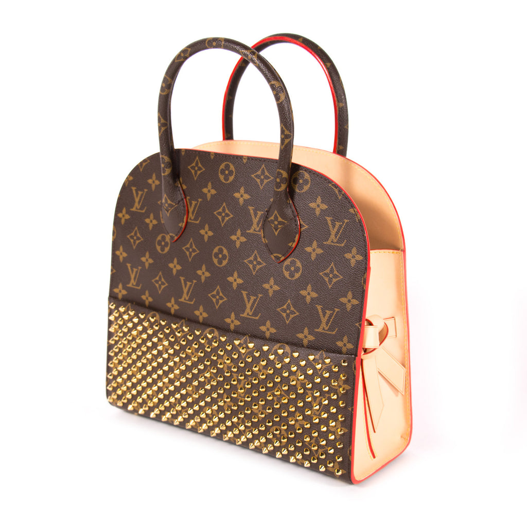 Shop authentic Louis Vuitton Shopping Bag Christian Louboutin at revogue for just USD 4,900.00