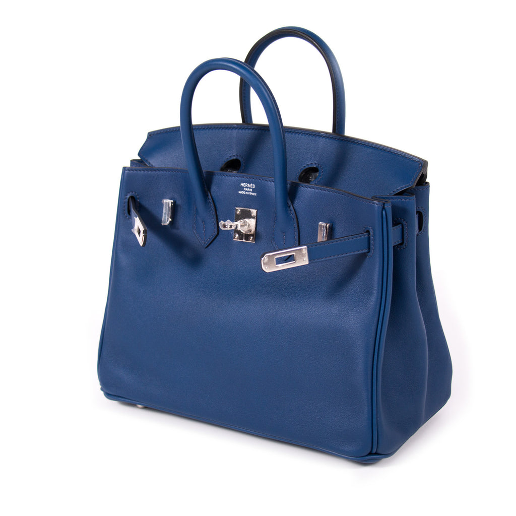 hermes birkin navy blue