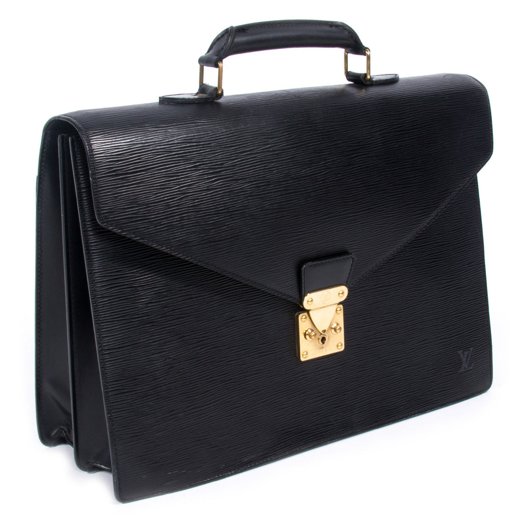 Shop authentic Louis Vuitton Serviette Ambassadeur Briefcase at revogue for just USD 1,250.00