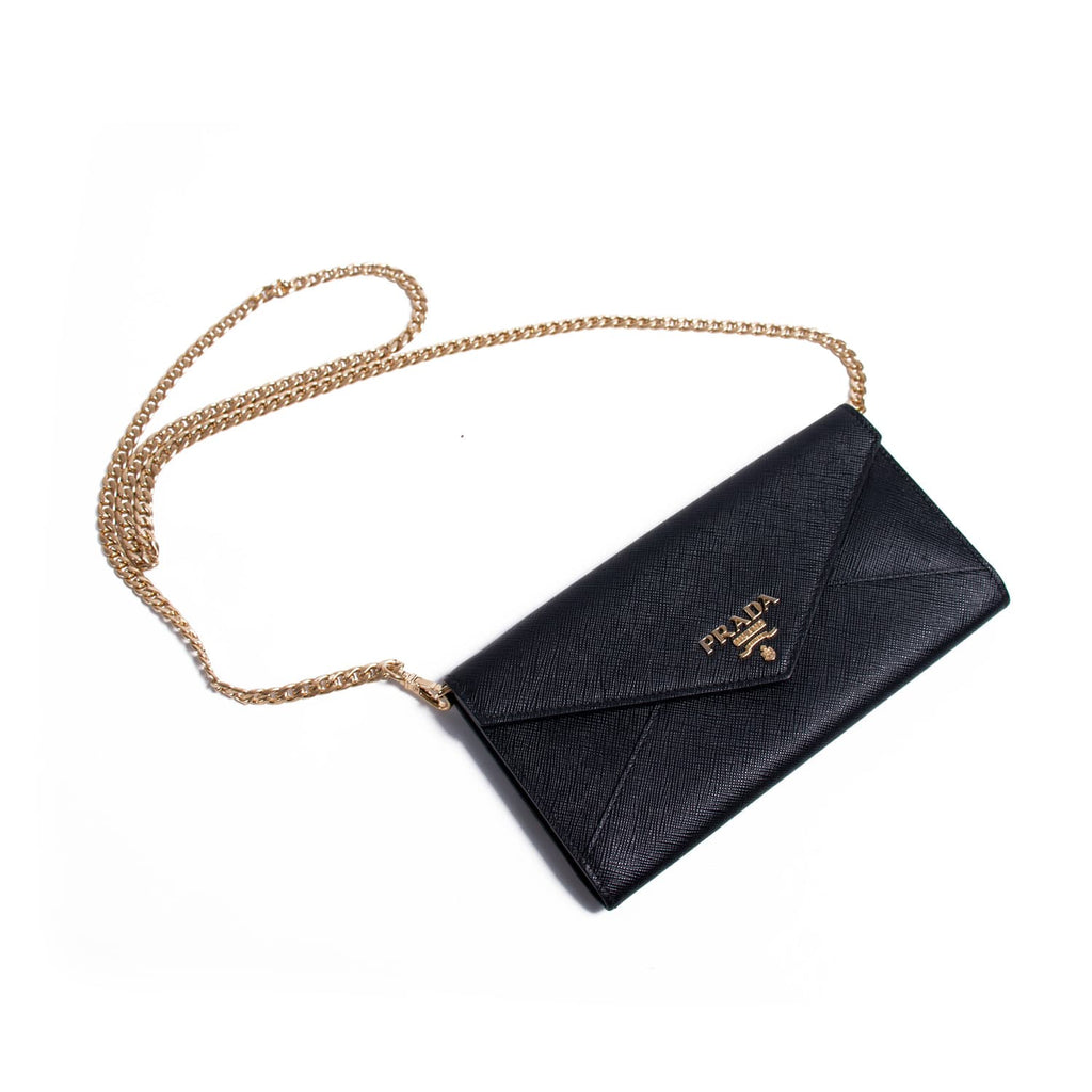 Shop authentic Prada Saffiano Envelope Mini Bag at revogue for just USD  