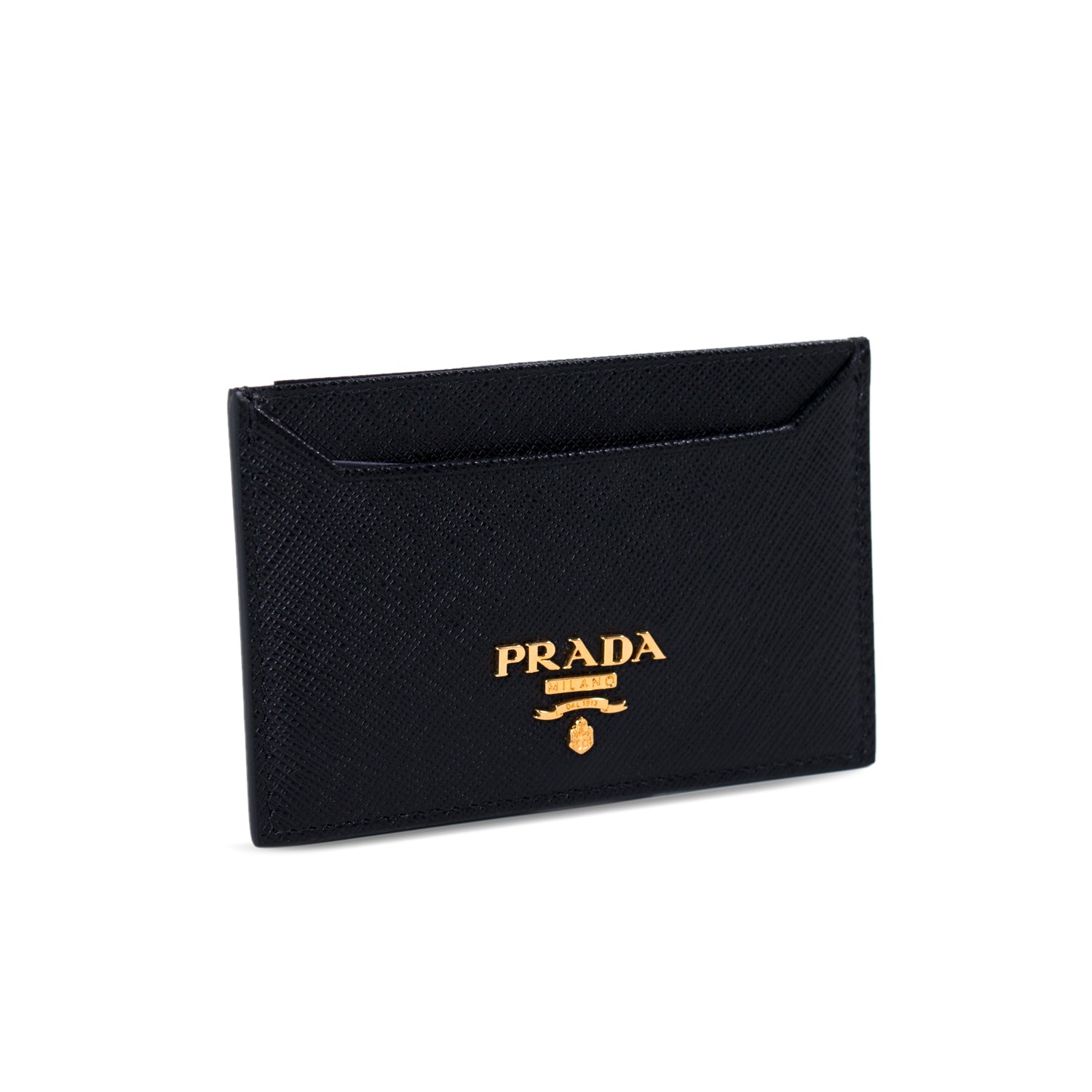 Shop authentic Prada Saffiano Leather Card Holder at revogue for just ...