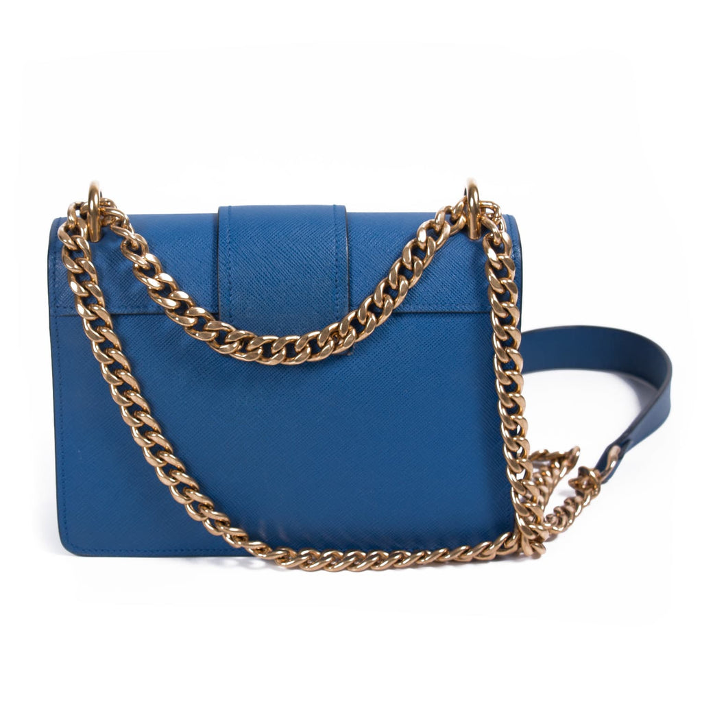 prada pattina chain shoulder bag