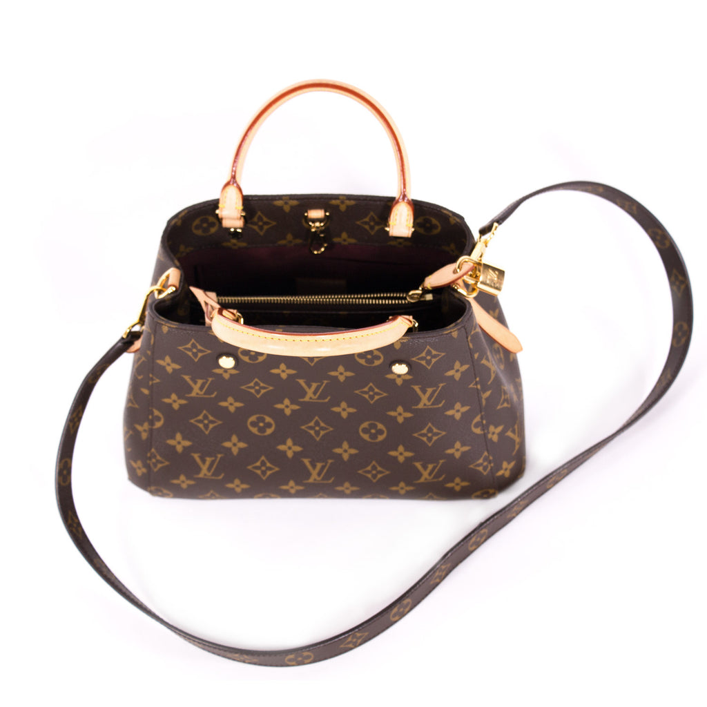 Shop authentic Louis Vuitton Montaigne BB at revogue for just USD 1,900.00