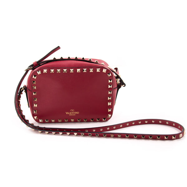 Shop authentic Valentino Rockstud Camera Bag at Re-Vogue for just USD ...