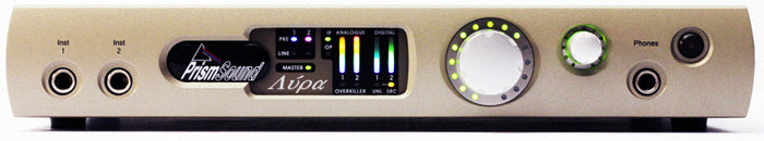 Lyra 2 recording interface front panel