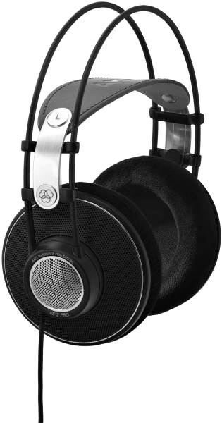 AKG Pro Audio K701 Over-Ear, espalda abierta, cable plano, auriculares de  estudio de referencia, color blanco