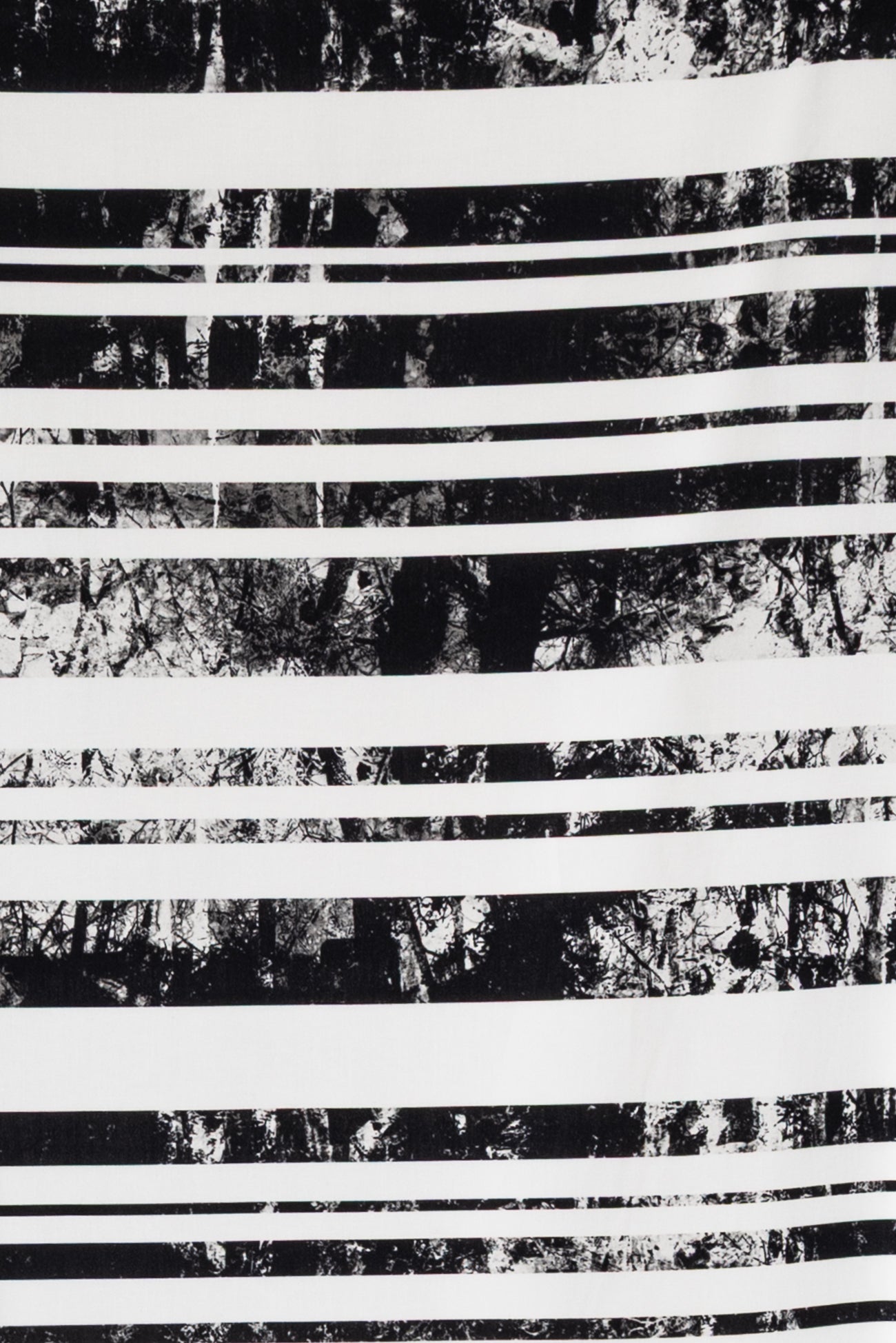 Cross Section Stripes Italian Stretch Cotton Woven elevated then creases vanish