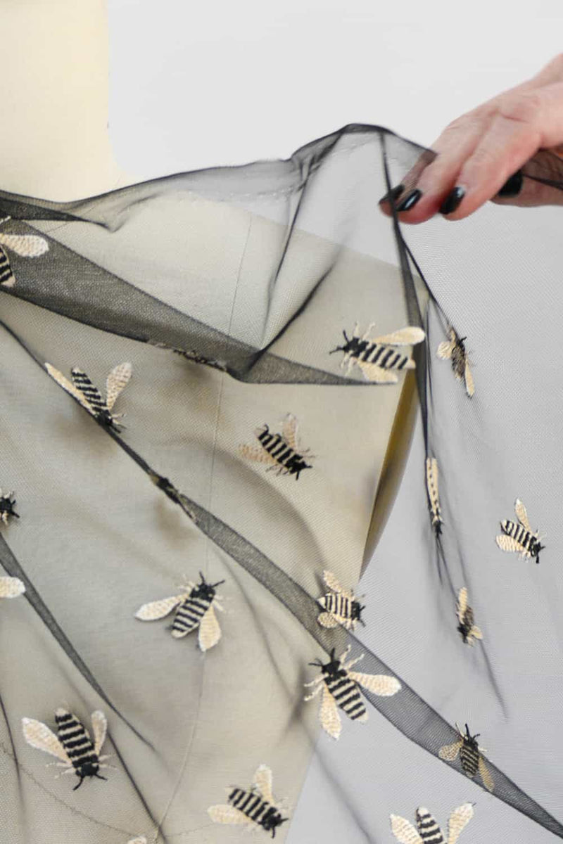 Designer Mesh, Lace & Net Fashion Fabrics– Marcy Tilton Fabrics
