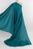 Taos Turquoise Japanese Cotton Seersucker Woven - Marcy Tilton Fabrics
